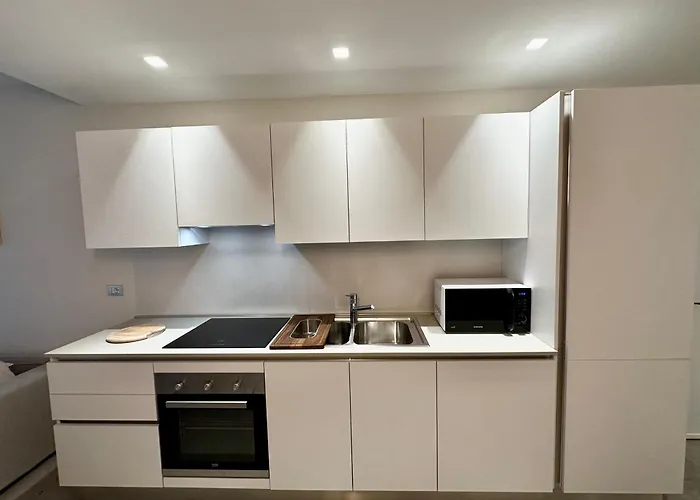 아파트 Bilocale Con Terrazzo E Garage In Centro 베르가모